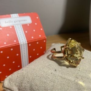 Arabesque Cocktail Ring - Adjustable